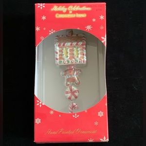 Christopher Radko Christmas Candy Stack Christmas Ornament Hand Painted Holiday